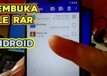 Cara Buka Rar di HP Android dengan Mudah