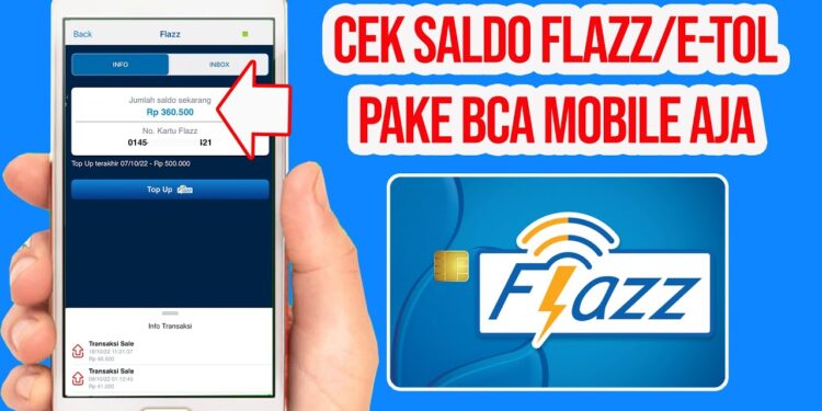 Cara Cek Saldo Kartu Flazz di Hp Android