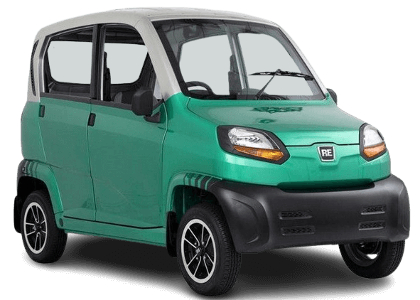 Gambar Mobil Bajaj Qute Warna Hijau