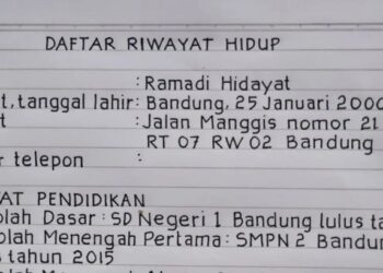 12 Contoh Daftar Riwayat Hidup yang Baik dan Benar!